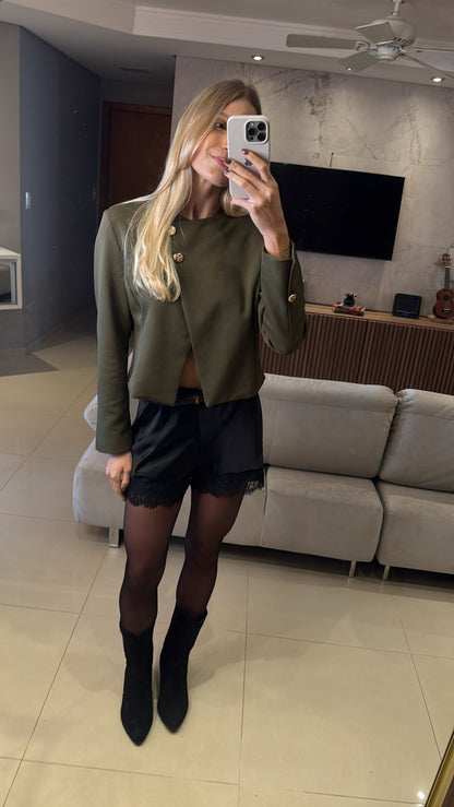 Shorts Etiópia Preto