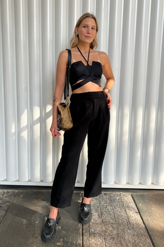 Calça Alfaiataria Barcelona Preta