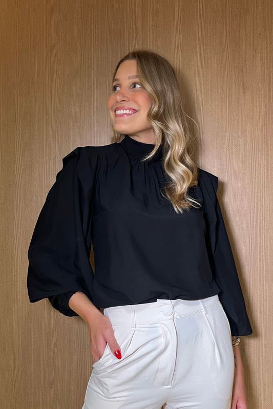 Camisa Singapura Preta