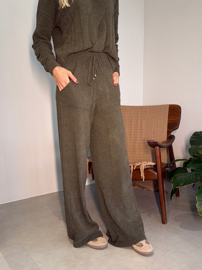 Conjunto Moka Verde Militar
