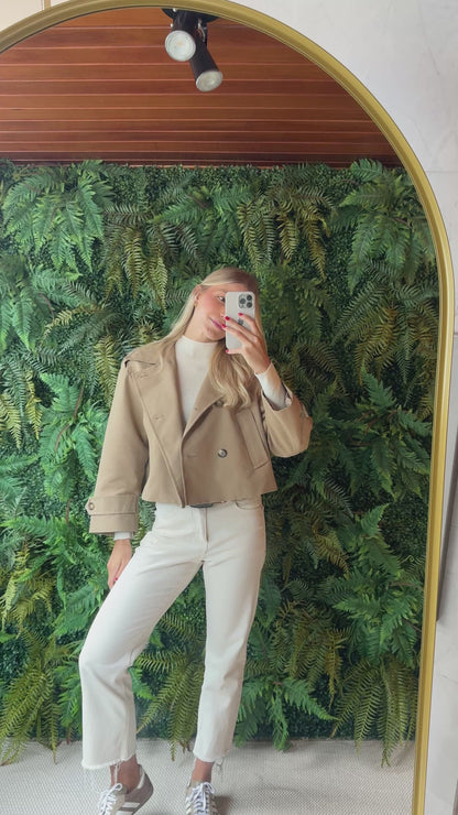 Trench Coat Curto